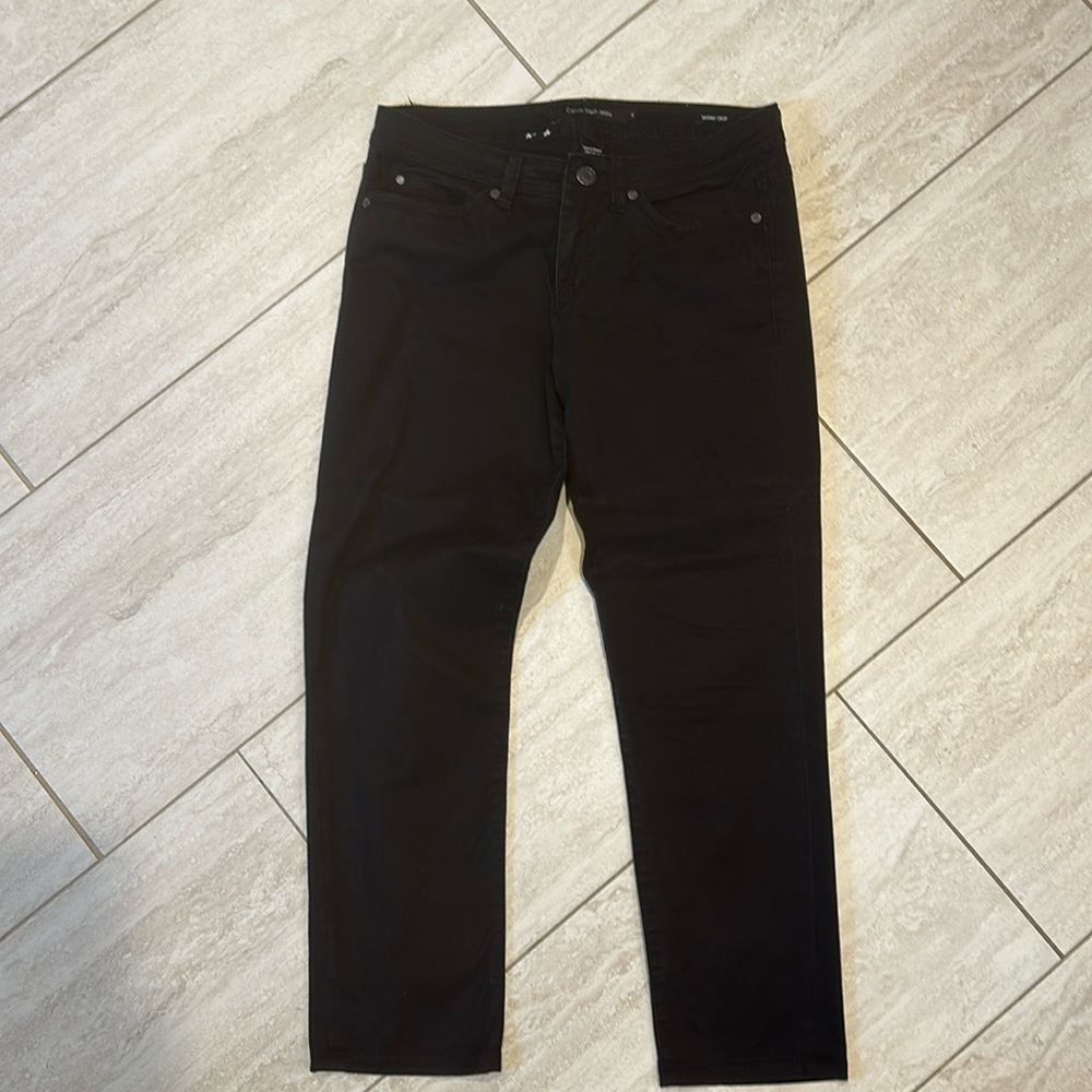 Calvin Klein Jeans Size 6 Black